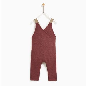 Zara Kids Crepe Overalls